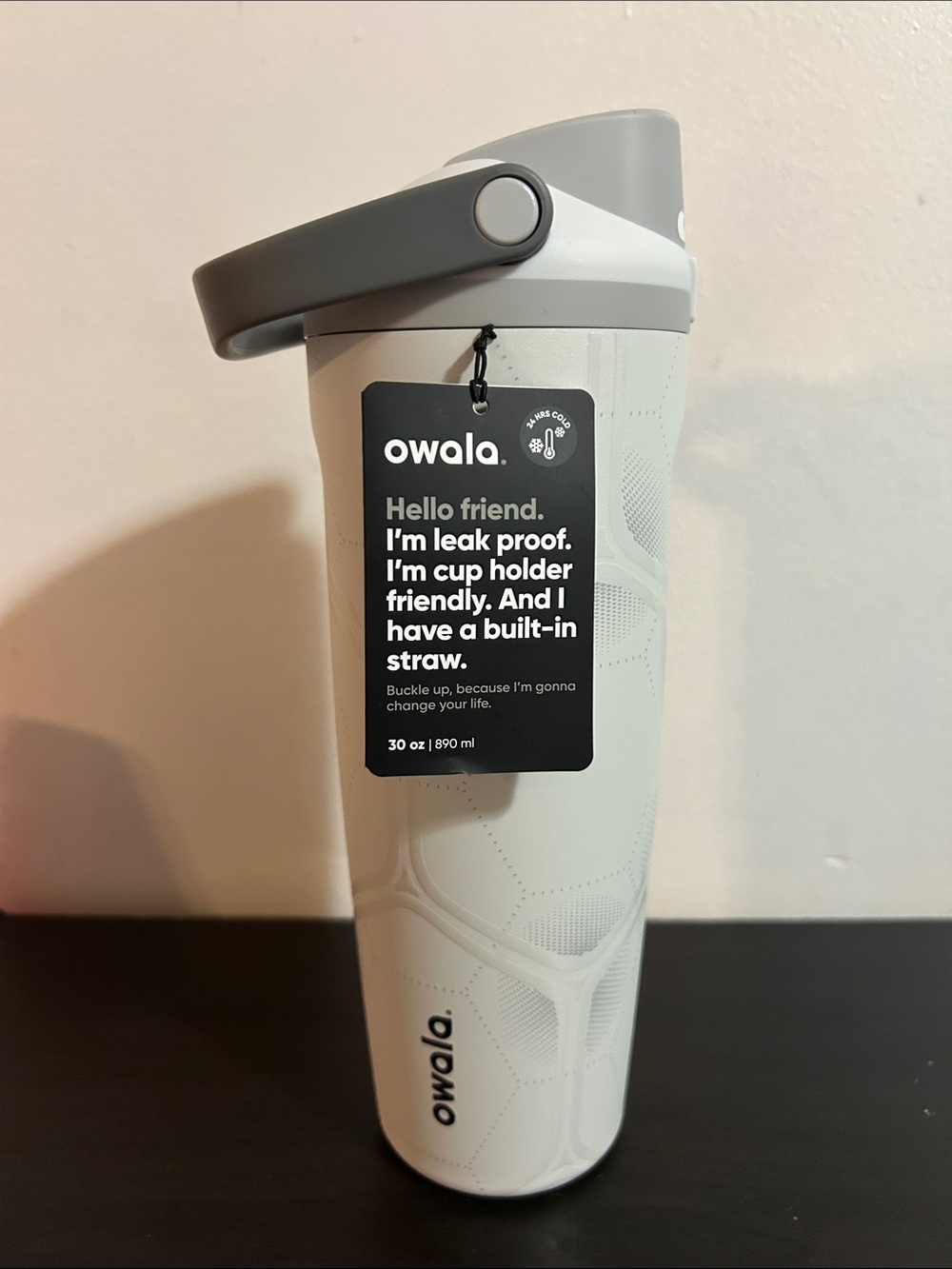 Owala GOAL! 30 floz Stainless Steel FreeSip Sway Water Bottle
